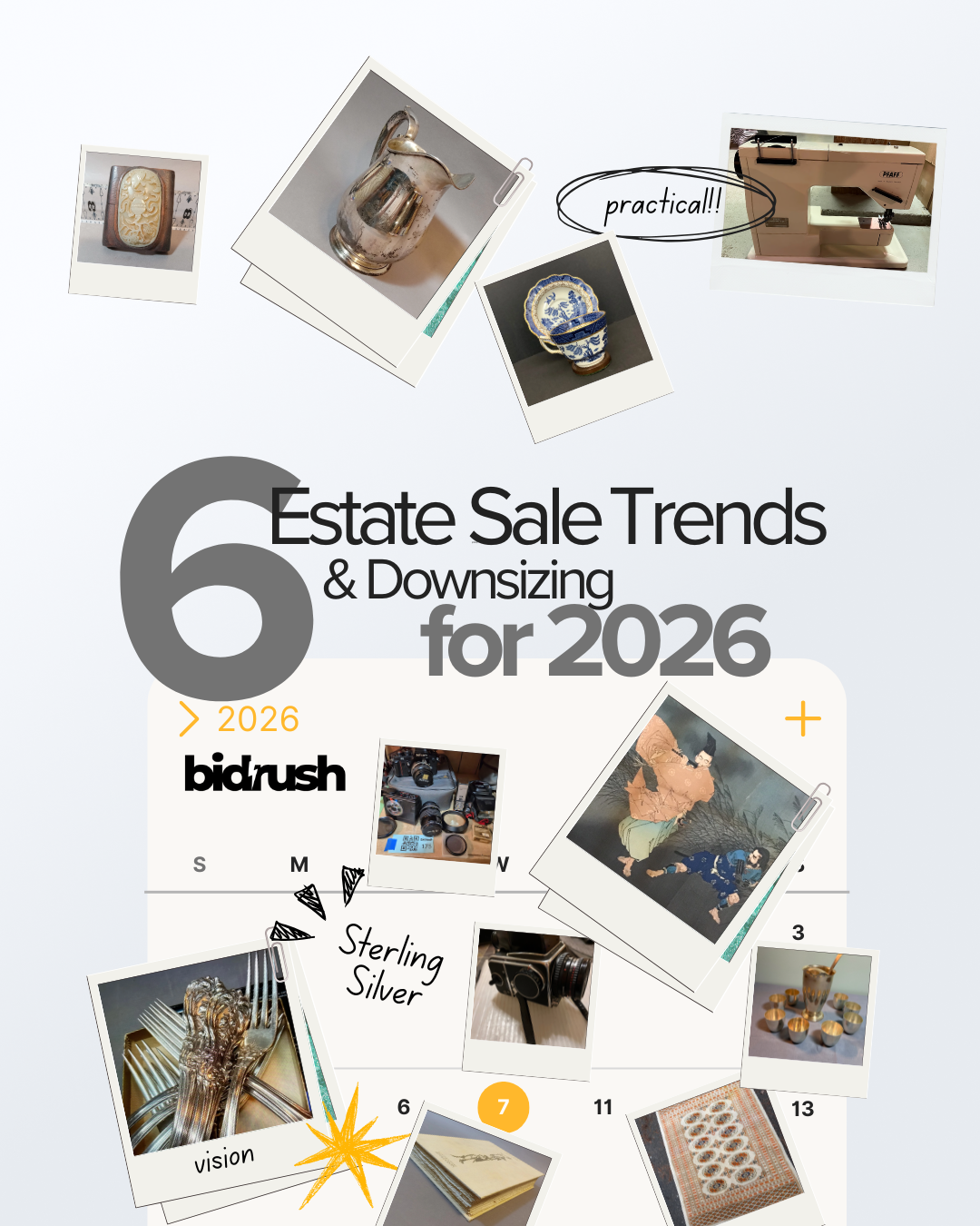 6 Downsizing & Estate Sale Trends for 2026 - What 2025 Sold Results Across North America Reveal