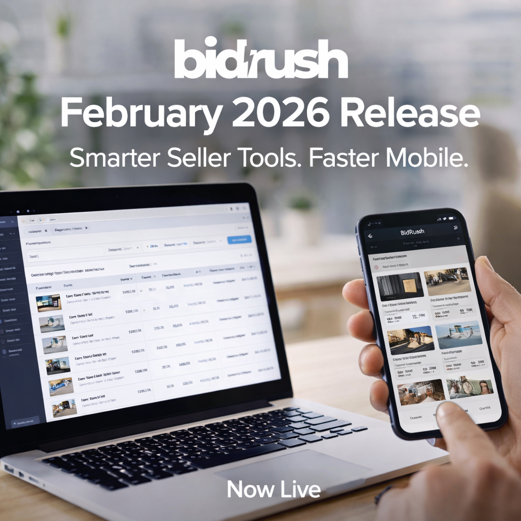 BidRush February 2026 Release
