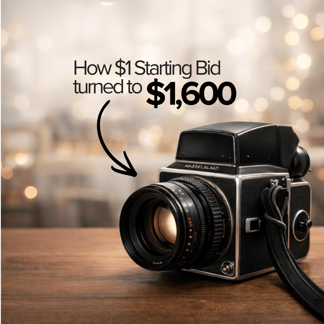 Why a Hasselblad Sold for $1,600 on BidRush — and What It Means for Sellers